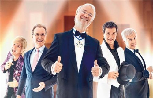 Wolfgang Krebs als Edmund Stoiber.