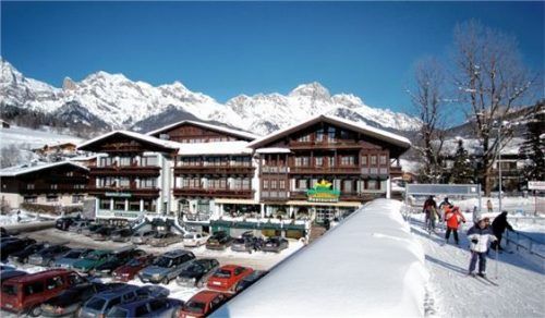 Direkt vom Hotel aus auf die Piste starten können Urlauber im Hotel Niederreiter in Maria Alm.