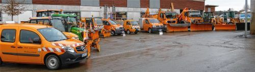 Kolbermoorer Winterdienst bereit für den großen Schnee: Schon zahlreiche Streueinsätze