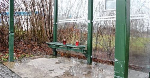 Letzte Kerzen zur Erinnerung