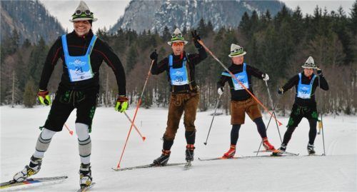 Nicht die Zeit, sondern das Loipenvergnügen steht bei der Trophy im Mittelpunkt.Foto re