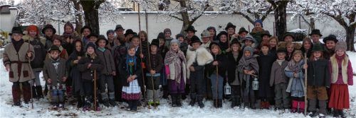 Riederinger Klöpfelkinder sammeln über 2000 Euro