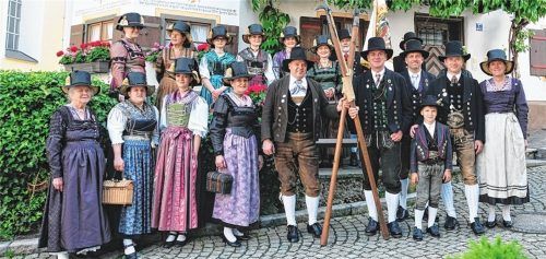 Sehr attraktiv: das Beurer Gwand! Es zeugt noch heute vom Reichtum und Stolz des ehemaligen finanzstarken Ortes.Foto rep