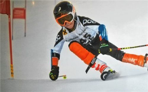 Tagesbestzeit fuhr Luis Widmesser vom WSV Oberaudorf beim Head-Grand-Prix in Söll. Foto Lotter