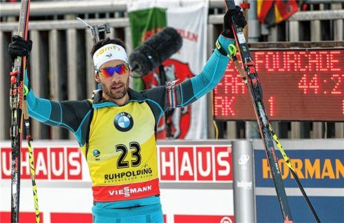 Triumphator: Martin Fourcade stellte seine Klasse einmal mehr unter Beweis.