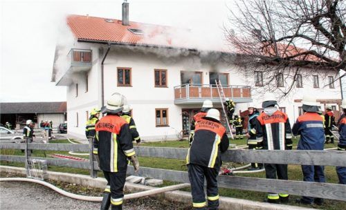 Wohnungsbrand in Söllhuben richtet hohen Schaden an