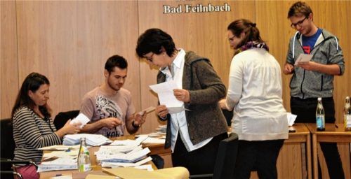 Zügig erfolgte das Auszählen der Stimmen. Kurz vor 19 Uhr stand das Ergebnis fest.