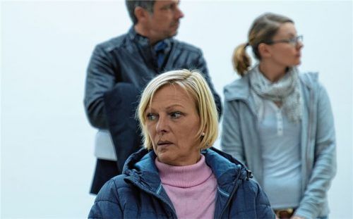 Angelika Sewald-Löffelmann, dahinter Monika Hochmuth und Christian Swoboda. Foto  fkn