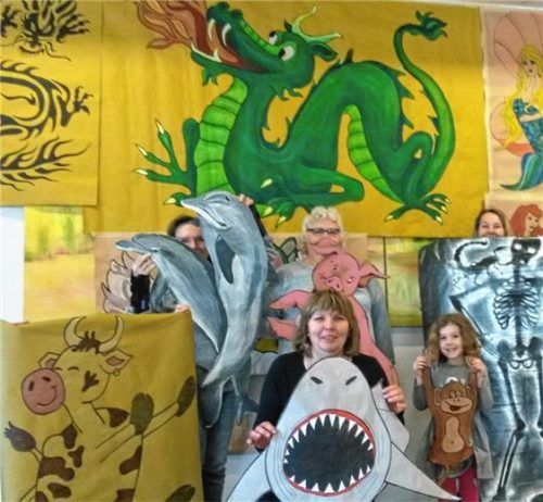 Aus Faschingsdeko wurde Spende für Hospiz