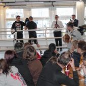 Benefizkickboxen mit großem Andrang