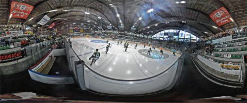 Eindrucksvolle Sportstätte: das emilo-Stadion, aufgenommen mit einer 360-Grad-Kamera. Foto Ziegler