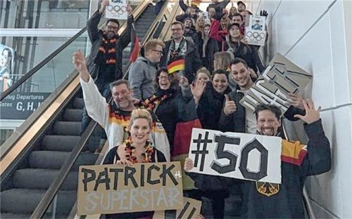 Familie, Freunde und Fans empfingen Patrick Hager gestern Nacht am Flughafen in München gebührend und auch...