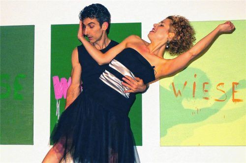 Gelungene Vorstellung beim Neujahrsempfang: Ana Vrbaski und Marko Dinjaski.Foto Jacobi