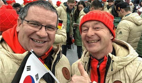 Gruß aus Korea: Zwei „alte Hasen“ in Sachen Olympische Spiele