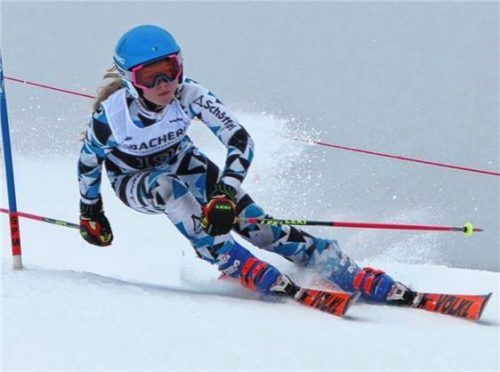 Hannah Thalmeier vom SC Rosenheim war an beiden Tagen das schnellste Mädchen.