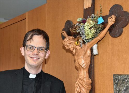 Hat seine Entscheidung, Priester zu werden, nicht bereut: Kaplan Mathias Klein-Heßling. Foto schlecker