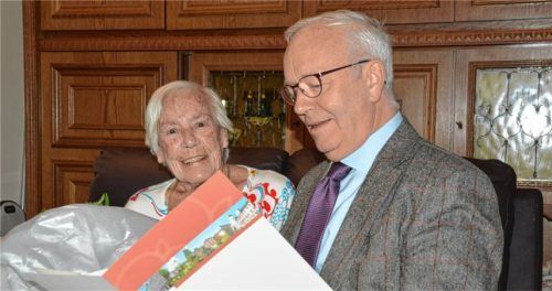 Hilda Stigler feierte ihren 95. Geburtstag