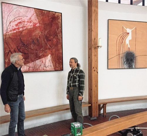 Passions- und Auferstehungsbilder in der Michaelskirche