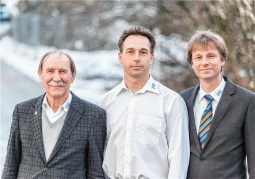 PfB-Geschäftsführung: Rüdiger Müller, Andreas Nerz, Matthias Demmel (von links). Foto PfB