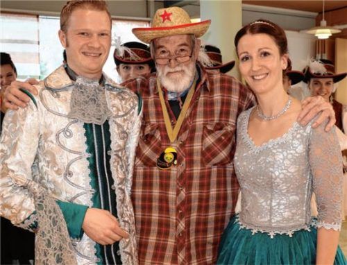 Royaler Besuch im Seniorenheim