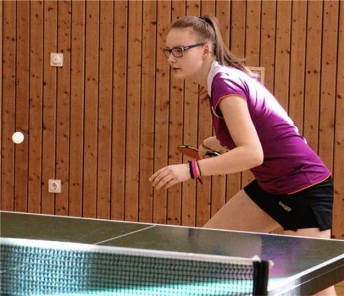 Antonia Eichner war maßgeblich daran beteiligt, dass die Damen des TV Feldkirchen bayerischer Vize-Pokalmeister wurden. Foto  Erlich