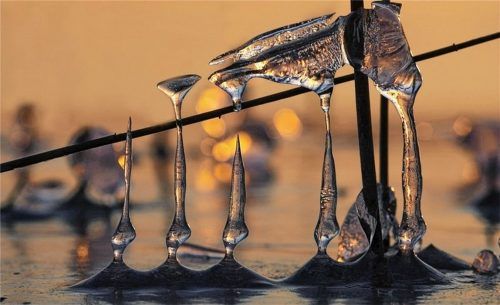 Auch Eis gehört zum Thema Wasser