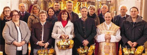 Bewegender Abschied von langjährigen Pfarrgemeinderatsmitgliedern.Foto hpi