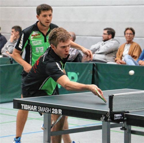 Das SBR-Doppel Heeg/Hundhammer (im Vordergrund) will am Sonntag für einen positiven Start sorgen.Foto Erlich