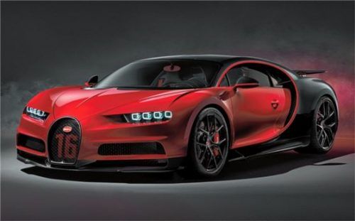 Der Bugatti Chiron Sport überzeugt durch Agilität.Foto  Bugatti