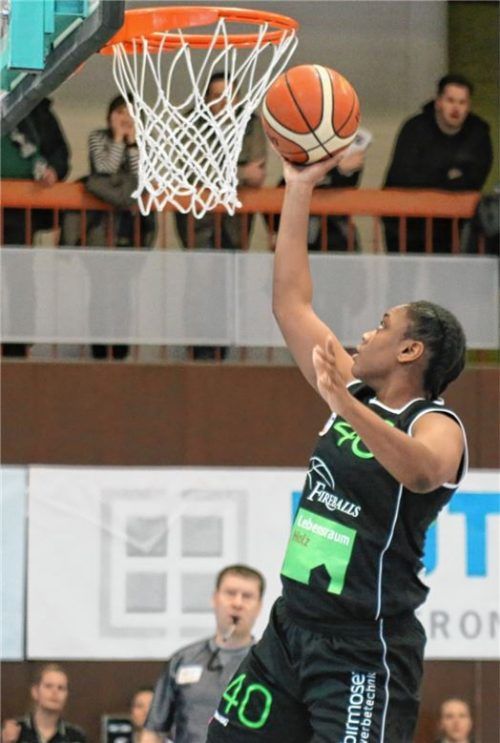 Destinee Young ist wieder einsatzbereit.Foto Müller