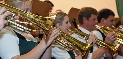 Die Auswahl der Musikstücke entsprach ganz dem Anspruch zum Auftakt der bevorstehenden Feierlichkeiten zum 140. Jubiläum im Juni.Foto ruprecht