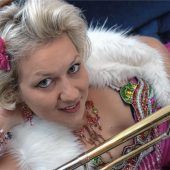 Die Lungau Bigband mit Gunhild Carling im Haberkasten