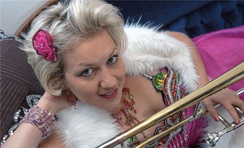 Die Lungau Bigband mit Gunhild Carling im Haberkasten