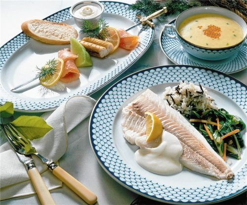 Drei Variationen vom Fisch für Feinschmecker. Foto www.ostermenue.de