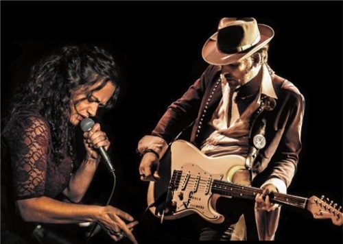 Ein Abend für Bluesrock-Fans: Meena Cryle und Chris Fillmore.Foto JohannesWahl