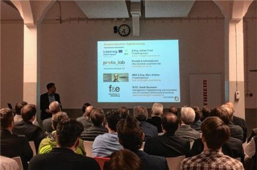 Gut besucht: Der „XTalk“ bei Gastgeber Kathrein. Foto re