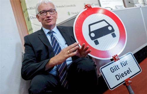 Hat dem Diesel den Kampf angesagt: Jürgen Resch, Geschäftsführer der Deutschen Umwelthilfe. Foto dpa