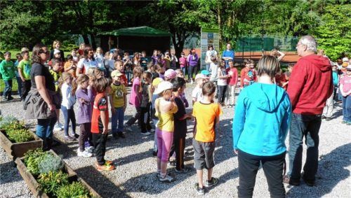 Heuer findet der Tennisschnuppertag für Kinder am 20. April statt. Auch am letzten Schnuppertag war das Interesse groß.