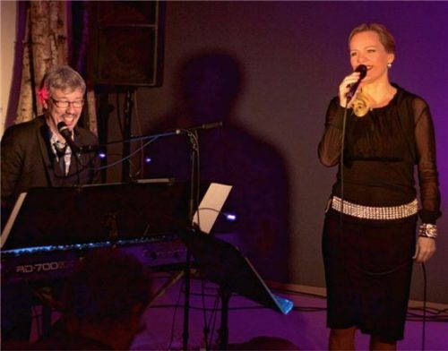 Jörg Müller und Katja Ritter beim Konzert. Foto  Friedrich