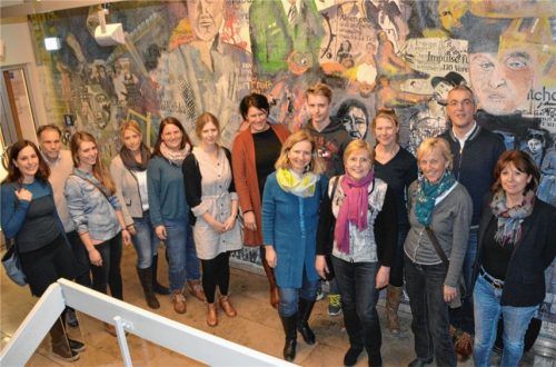 Lehrer der Astrid-Lindgren-Schule besuchen OVB-Heimatzeitungen