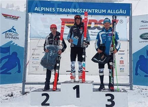Linus Witte (rechts) wurde beim DSV-Jugendcup Dritter der männlichen Jugend U18. Foto  SV Inngau