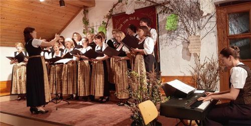 Männergesangverein Vogtareuth läutet den Frühling ein
