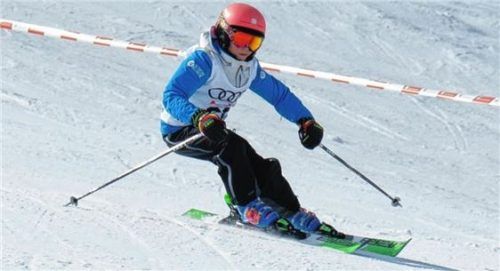 Max Macherey gewann gemeinsam mit Luis Zeh die Klasse der U10-Buben.Fotos Kamp