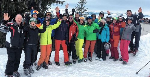 Mit Michaela Gerg auf der Streif: OVB-Leser hatten Riesenspaß