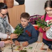 Mit Palmbuschen dem Brauchtum auf der Spur