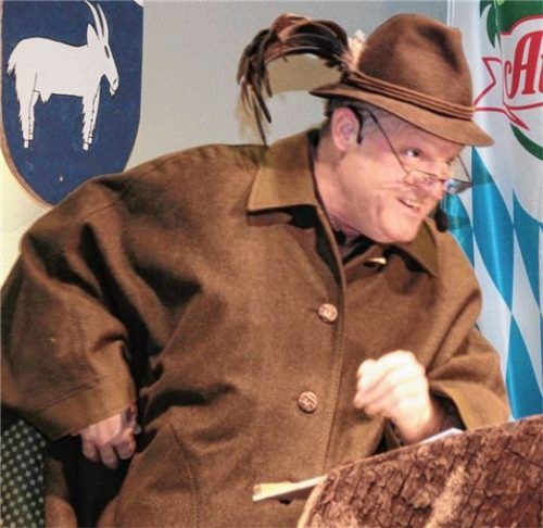 Nahm lokale Größen auf die Schippe: Wast“ Lechner.