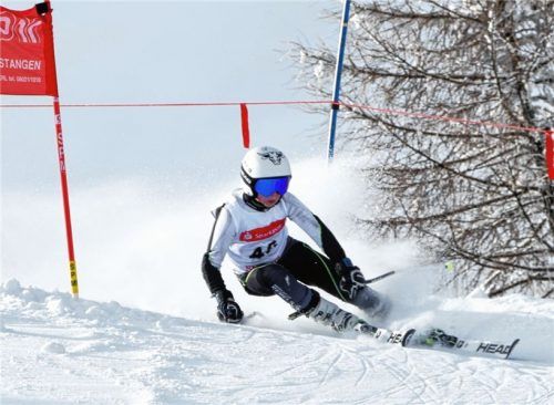 Sebastian Pongratz vom SC Rosenheim war beim DSC-U14-Finale in Kitzbühel mit den Plätzen sechs und sieben bester Inngauer.Foto Schmid