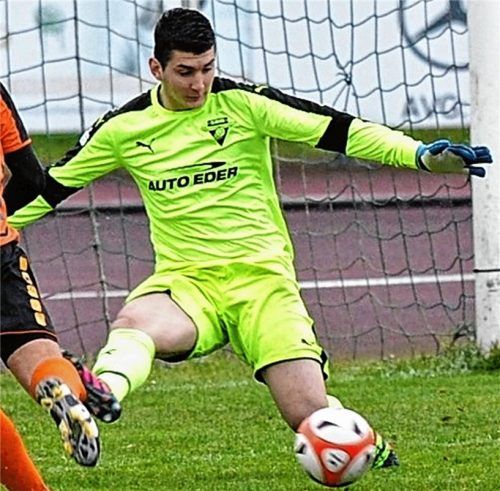 Zurück beim SB/DJK Rosenheim: Torhüter Mihajlo Markovic.Foto Ziegler
