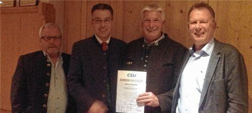 40 Jahre CSU-Mitglied