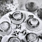 Was 1955 auf den Tisch kam: Königinpastetchen, Semmelnudeln und gebackenes Hirn